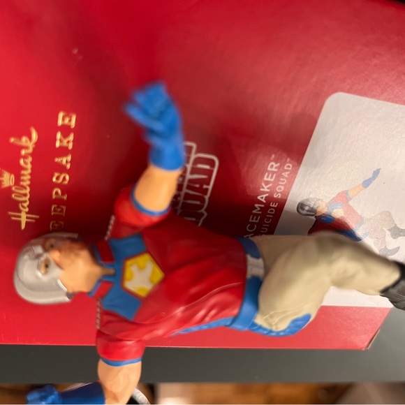 Hallmark  Peacemaker - The Suicide Squad  DC Comics  Keepsake Ornament 2021 - Picture 2 of 3
